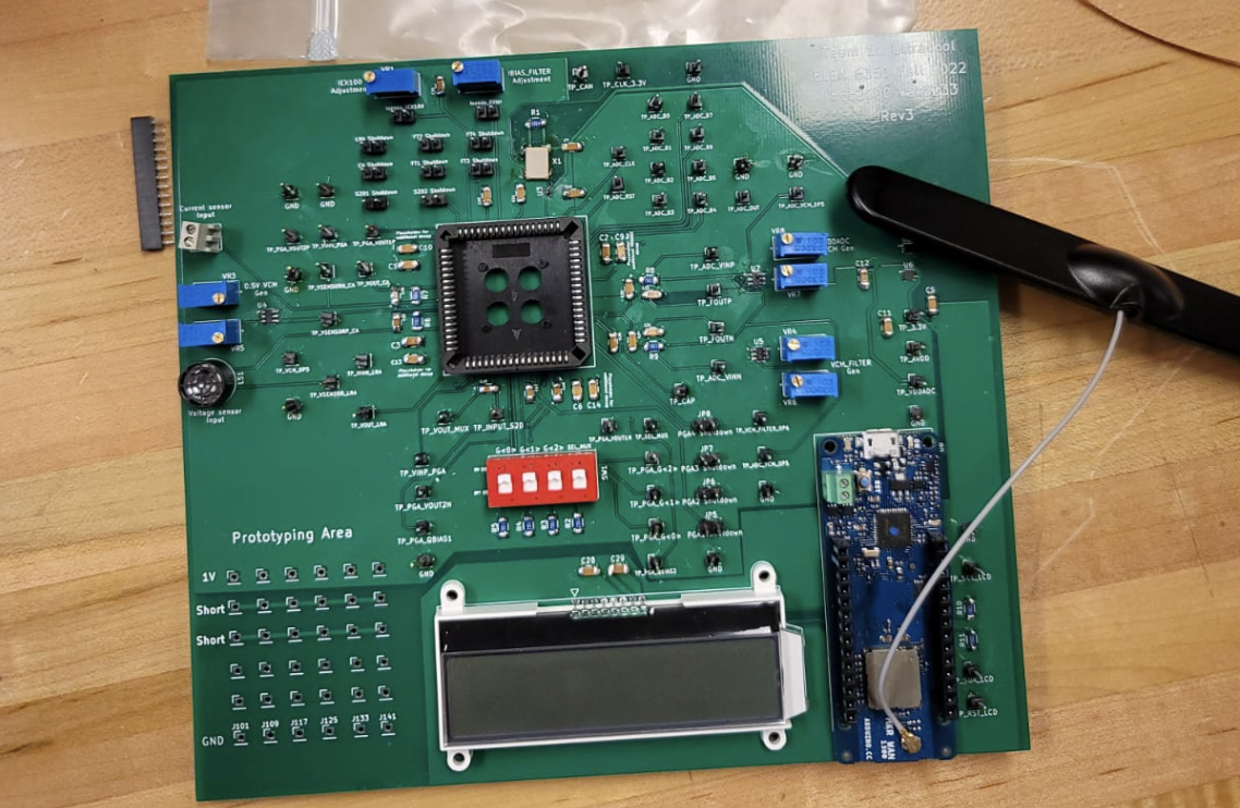 Fig Circuit Board After Being Assembled